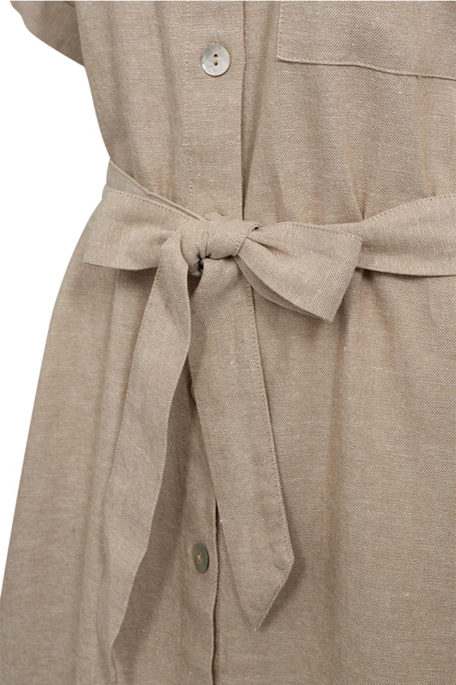 FQLAVA SHIRTDRESS 205917 SAND MELANGE